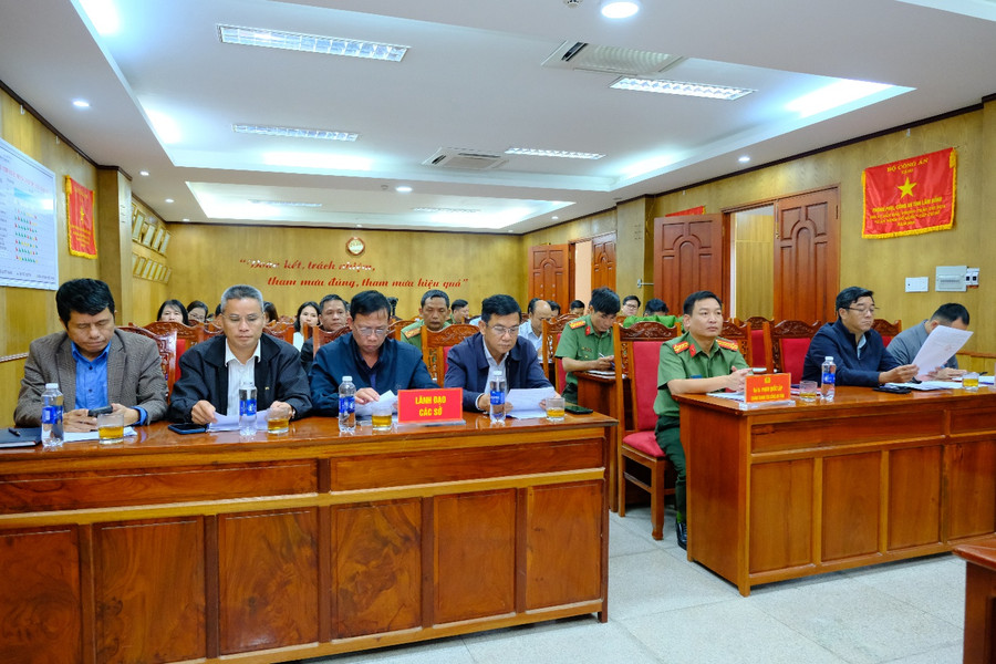 Công an Lâm Đồng thanh tra chuyên đề về xuất nhập cảnh và phòng, chống khủng bố