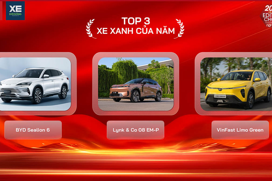 BYD Sealion 6: Mẫu SUV plug-in hybrid đạt danh hiệu Xe Xanh của Năm 2025
