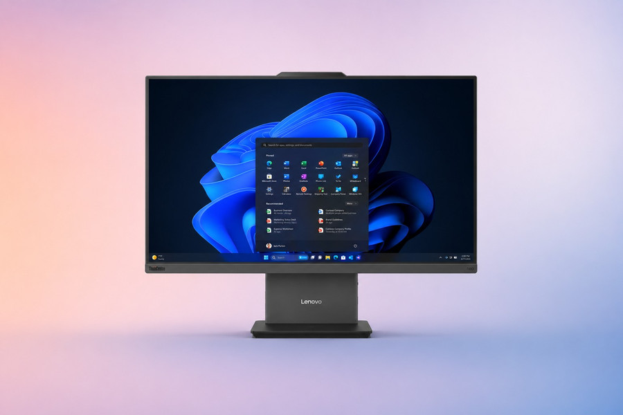 Lenovo ThinkCentre Neo 50a Gen 6: Máy tính AIO chip Intel Lunar Lake đối đầu iMac