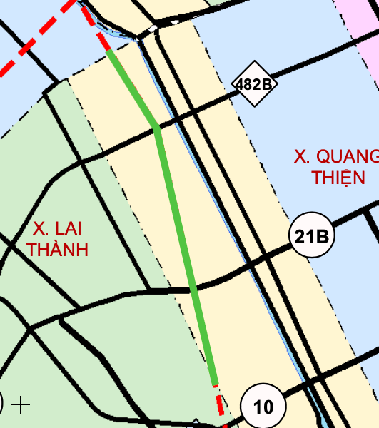 Quy hoạch đường trục động lực 5km xuyên qua xã Phát Diệm, tỉnh Ninh Bình