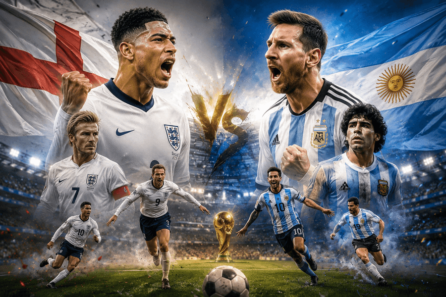 Siêu máy tính dự đoán kết quả vào chung kết Anh vs Argentina: Bellingham thử bản lĩnh nhà vua Messi