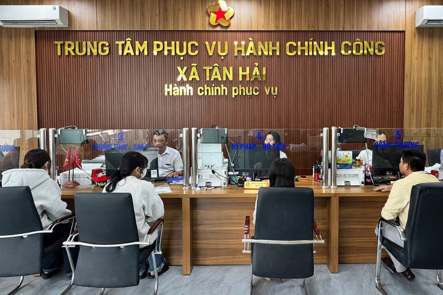Tân Hải: Nâng chất lượng phục vụ người dân, doanh nghiệp