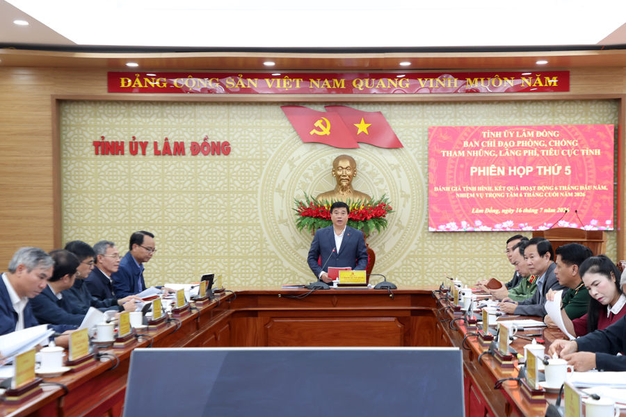 Lâm Đồng phòng, chống tham nhũng, lãng phí tiêu cực từ sớm, từ xa, từ trong cơ sở