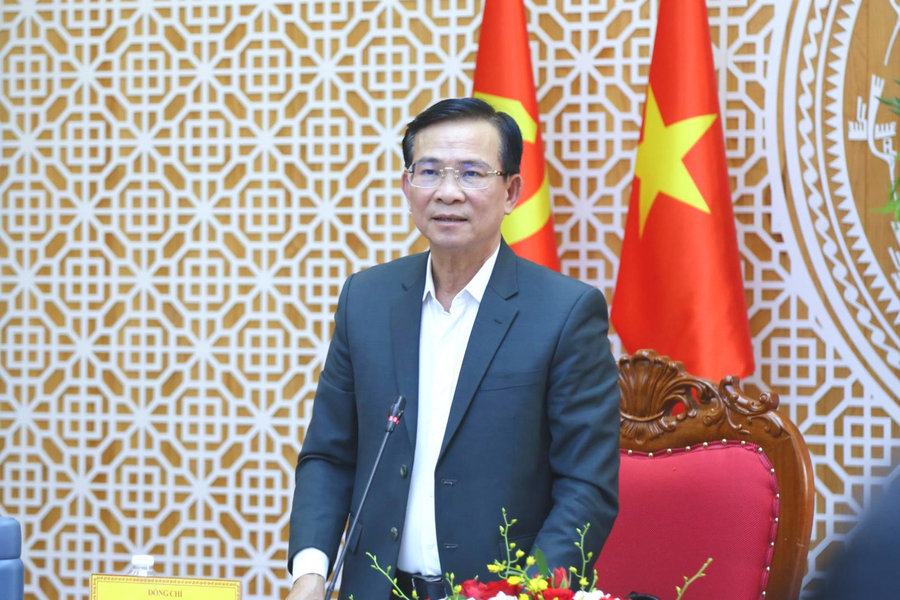 Chủ tịch UBND tỉnh Lâm Đồng Hồ Văn Mười làm việc với 3 sở về các nhiệm vụ trọng tâm
