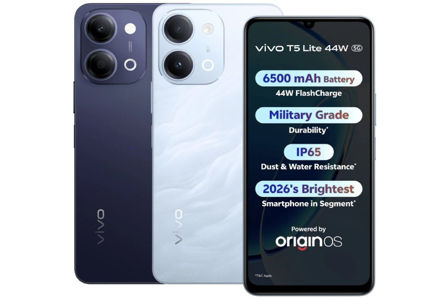 vivo T5 Lite 5G ra mắt: Pin 6.500 mAh và độ bền chuẩn quân đội trong tầm giá 5 triệu đồng