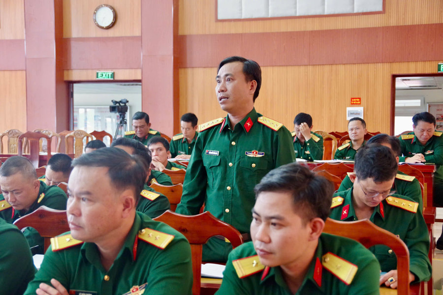 Duy trì kỷ luật, phòng, chống tội phạm trong lực lượng vũ trang tỉnh