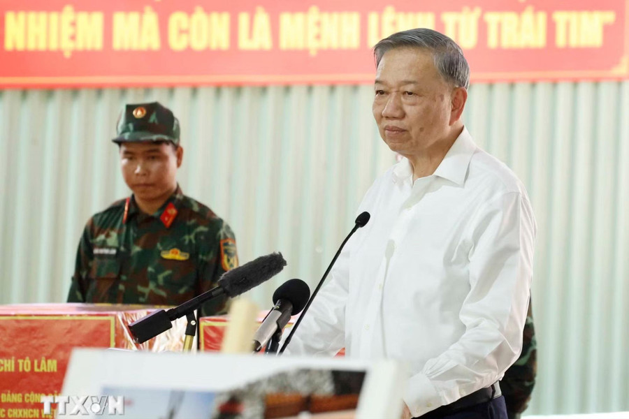 Bài phát biểu của Tổng Bí thư, Chủ tịch nước Tô Lâm tại cuộc gặp gỡ lực lượng làm Dubai casino 88lx Tỷ lệ kèo trực tuyến tại công viên Lê Thị Riêng