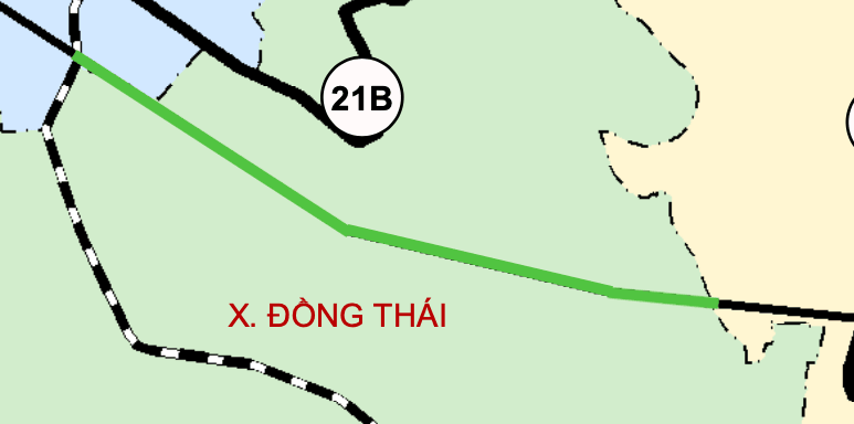 Quy hoạch giao thông xã Đồng Thái tỉnh Ninh Bình: Chi tiết tuyến đường 5km mới
