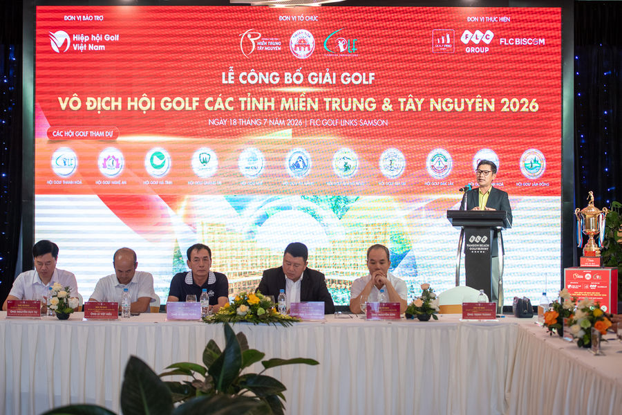 Giải Vô địch Hội Golf các Link vào miền Trung và Tây Nguyên 2026: Chủ nhà Thanh Hóa tạo dấu ấn với chính sách hỗ trợ chưa từng có