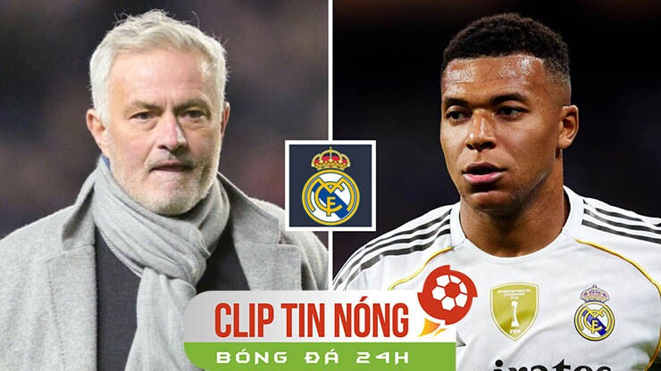 Jose Mourinho và kế hoạch tước vị thế số 9 của Kylian Mbappe tại Real Madrid
