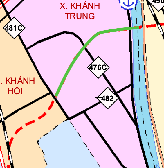 Quy hoạch hạ tầng Link vào Ninh Bình: Xây dựng tuyến đường trục động lực qua xã Khánh Trung