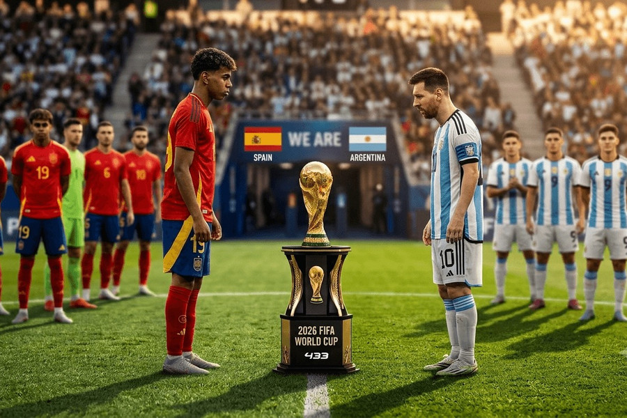 Báo chí thế giới dự đoán tỷ số chung kết Tây Ban Nha vs Argentina: Messi hay Yamal sẽ nâng cúp?
