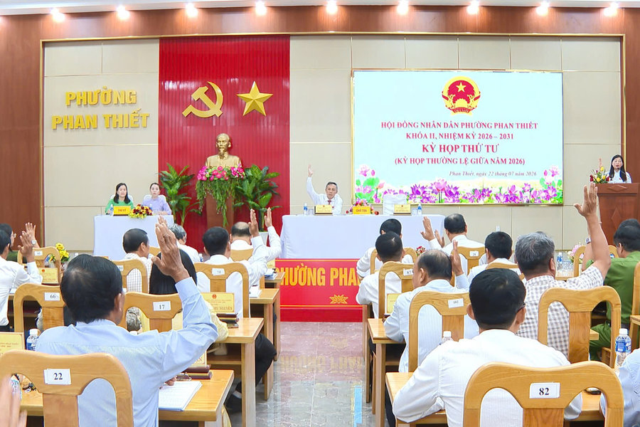 Phường Phan Thiết thu ngân sách 6 tháng đầu năm đạt 373,682 tỷ đồng, bằng 73% dự toán
