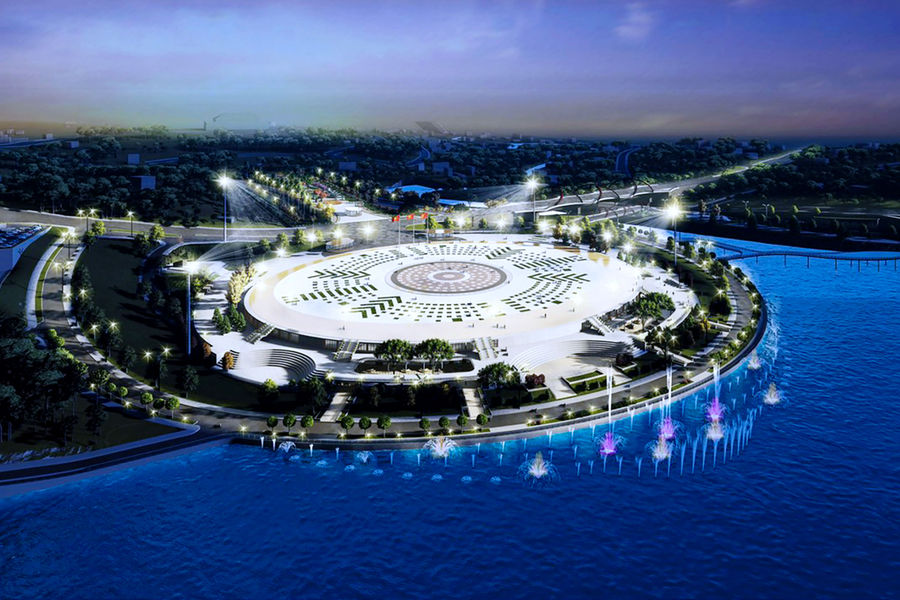 Gia Nghia Central Square Set for Inauguration