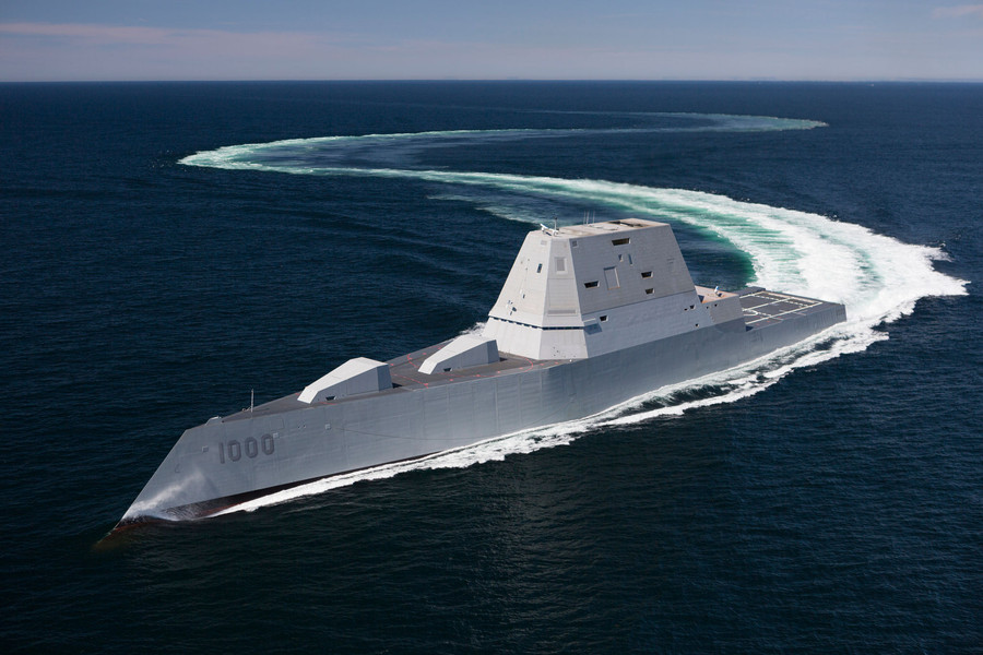 Tàu khu trục Zumwalt của Mỹ chật vật với kế hoạch trang bị tên lửa siêu vượt âm