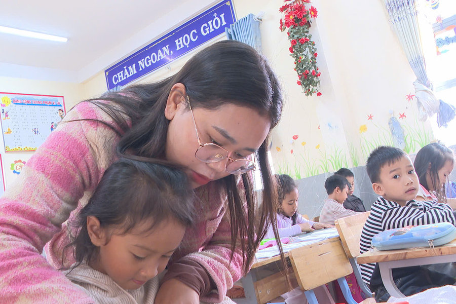 Phường Lang Biang - Đà Lạt triển khai tăng cường tiếng Việt cho trẻ em dân tộc thiểu số trước khi vào lớp 1