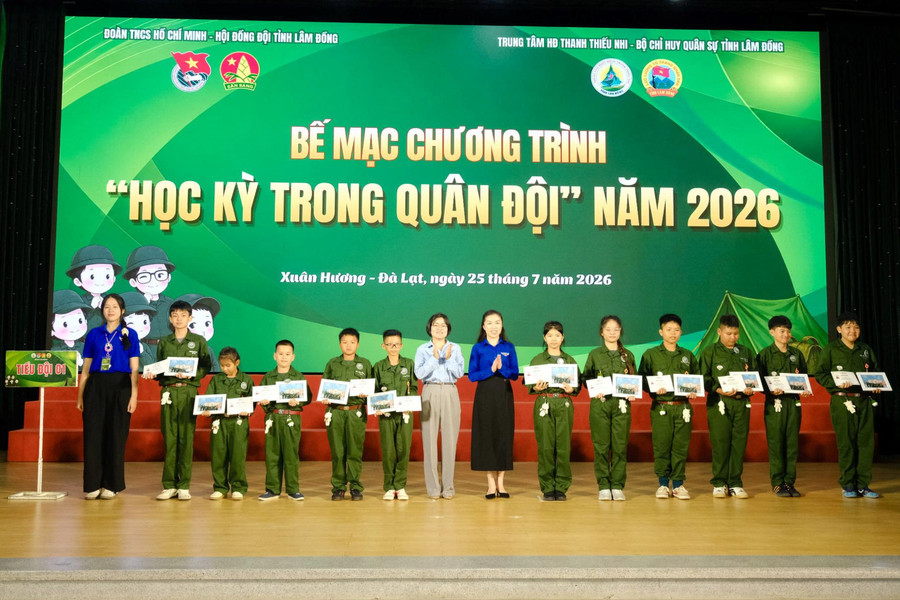 Bế mạc Học kỳ trong Quân đội tỉnh Lâm Đồng lần thứ XIV năm 2026