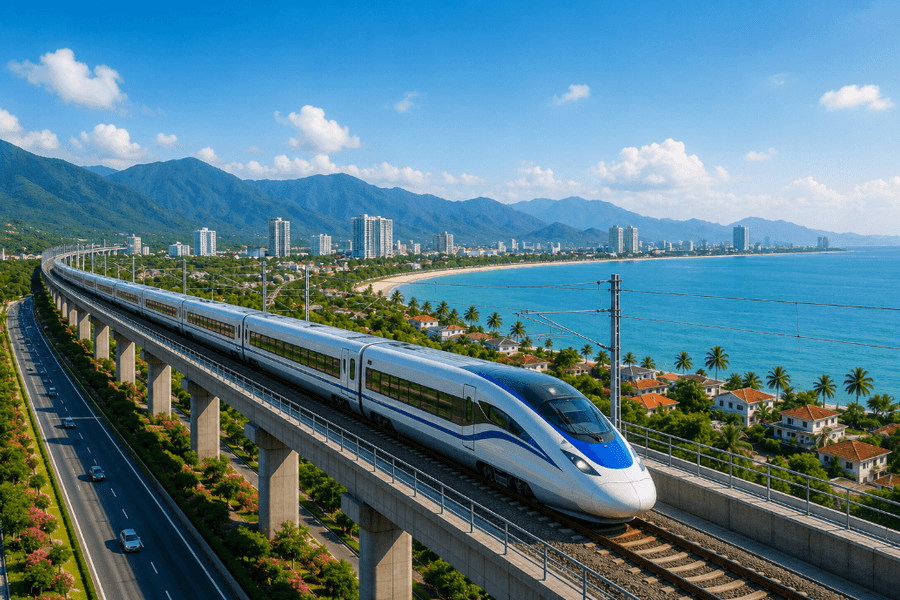 Khánh Hòa triển khai bồi thường giải phóng mặt bằng đường sắt tốc độ cao 67 tỷ USD