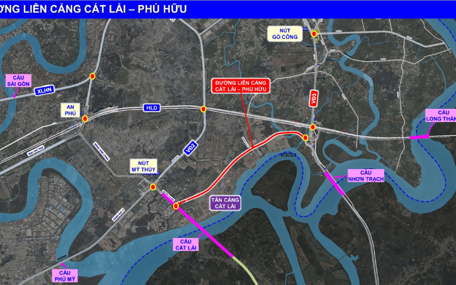 TP.HCM thi tuyển kiến trúc cầu vượt tuyến đường liên cảng Cát Lái hơn 8.700 tỷ đồng