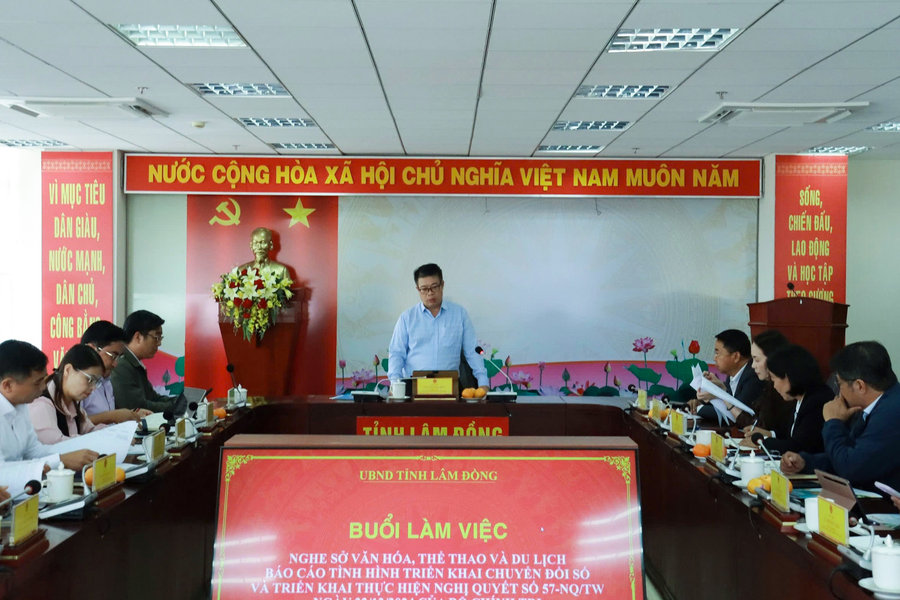 Lâm Đồng đẩy mạnh chuyển đổi số ngành văn hóa, thể thao và du lịch