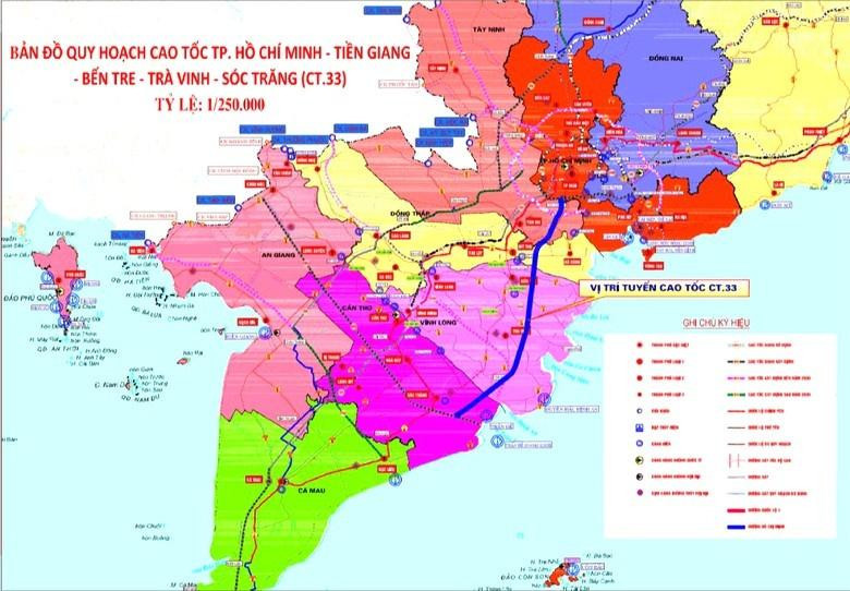 Dự án cao tốc CT.33 gần 94.000 tỷ đồng sắp triển khai tại Đồng bằng sông Cửu Long