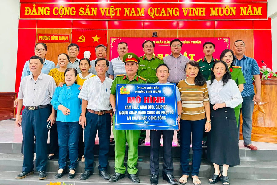 Phường Bình Thuận: Xây dựng địa bàn an toàn về an ninh, trật tự