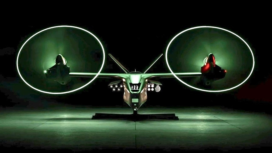 Mô hình UAV Thunder thay thế vai trò trực thăng trinh sát tấn công tầm thấp
