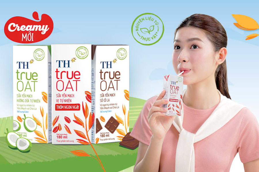 Sữa Yến Mạch TH true OAT Creamy: Chinh phục "gu" người trẻ bằng vị thơm ngon ngậy