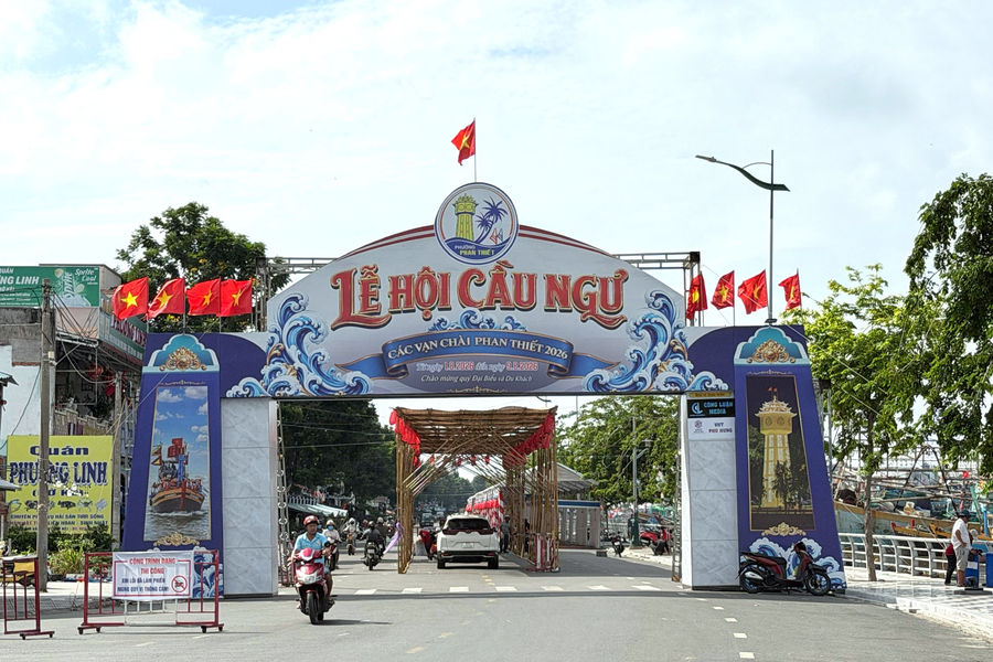 Phan Thiết sẵn sàng cho Lễ hội Cầu ngư 2026