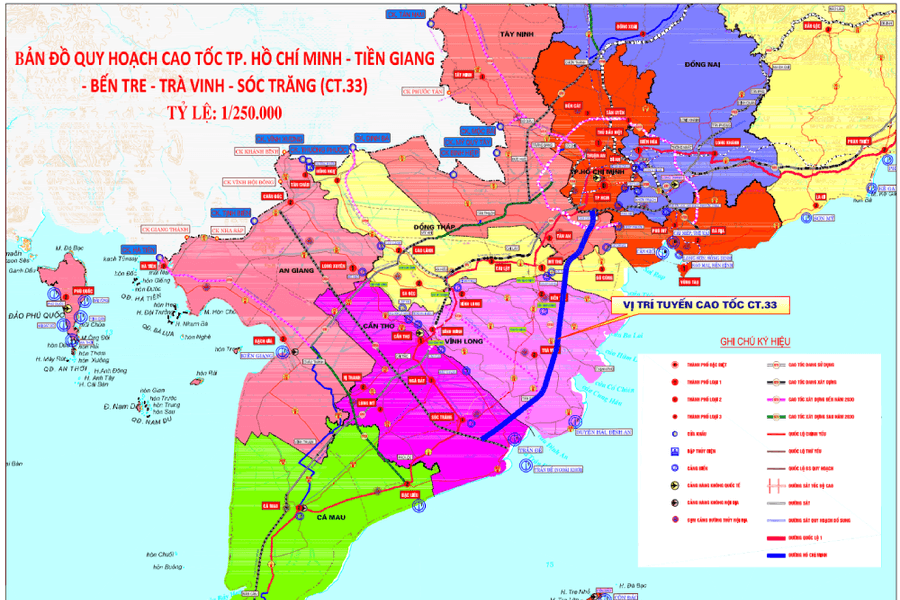 Dự án cao tốc CT.33 hơn 93.000 tỷ đồng: Cần Thơ thống nhất giao Vĩnh Long làm cơ quan thẩm quyền