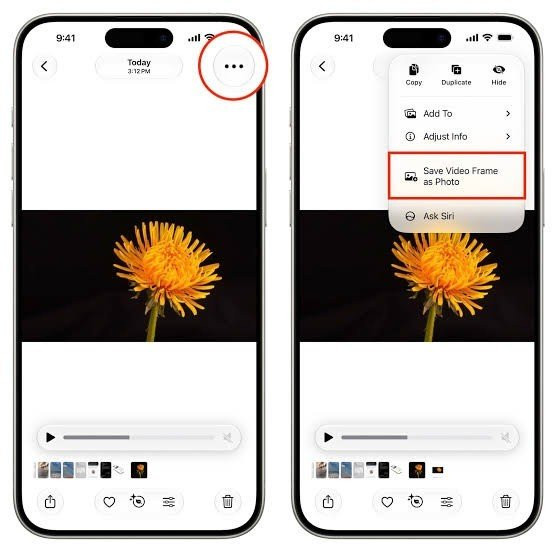 Trích xuất ảnh sắc nét từ video trên iOS 27: Bước tiến chấm dứt thao tác chụp màn hình