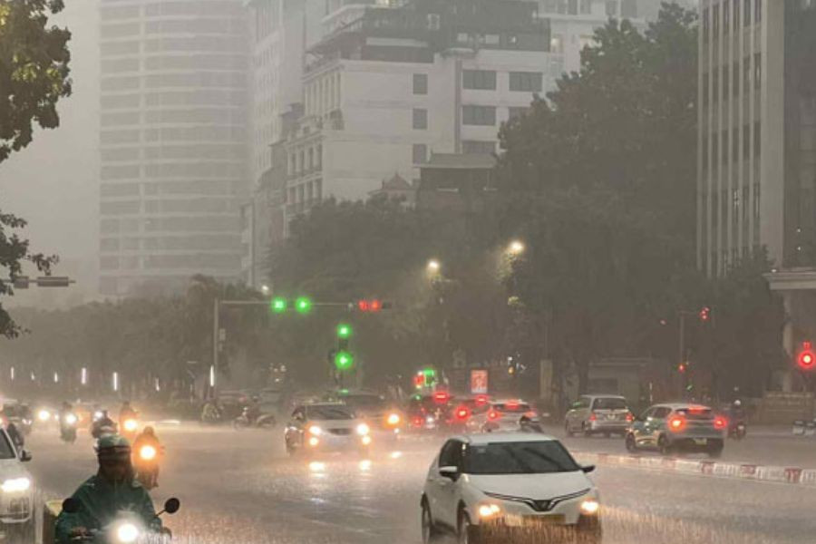 Thời tiết ngày 2/8: Mưa dông gia tăng, Bắc Bộ có nơi mưa to trên 90mm