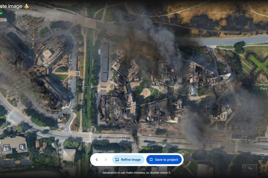 Google Earth bất ngờ gỡ bỏ tính năng tạo ảnh vệ tinh bằng AI do rủi ro an toàn thông tin
