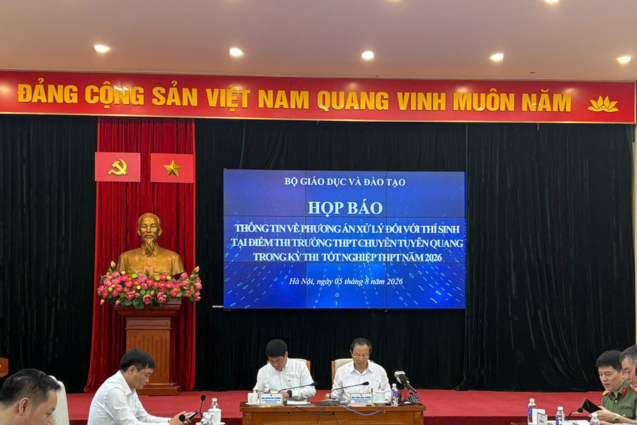 Vụ trường chuyên Tuyên Quang: Hủy kết quả, tổ chức thi lại tất cả các môn
