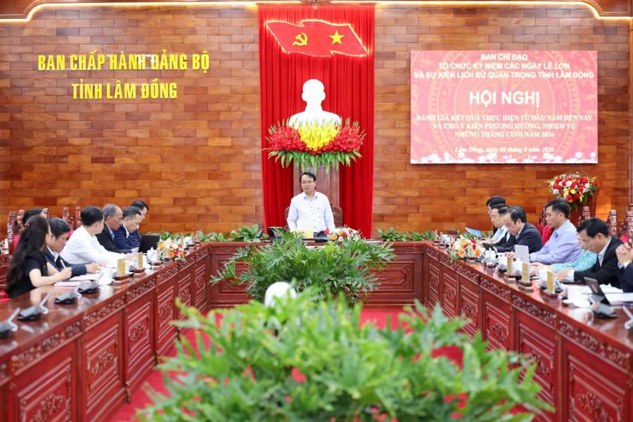 Lâm Đồng rà soát công tác tổ chức các ngày lễ lớn năm 2026