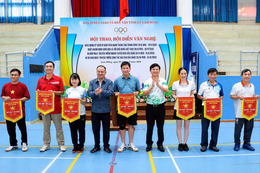 Sôi nổi hội thao chào mừng Ngày truyền thống ngành Tuyên giáo, Dân vận
