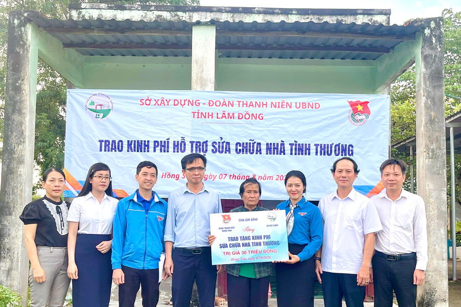 Tuổi trẻ UBND tỉnh Lâm Đồng chung sức vì cộng đồng