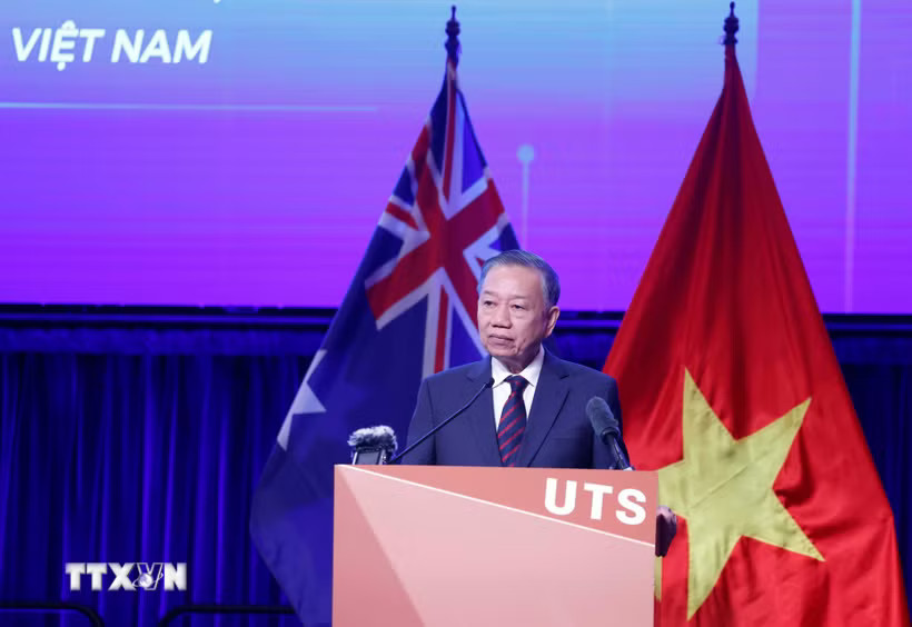Tổng Bí thư, Chủ tịch nước Tô Lâm: Việt Nam-Australia xây dựng, triển khai chiến lược kết nối khoa học, công nghệ và đổi mới sáng tạo tầm nhìn dài hạn
