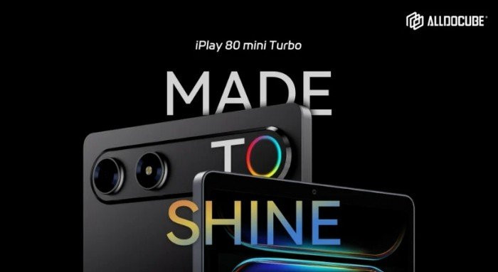 ALLDOCUBE iPlay 80 mini Turbo: Mẫu tablet gaming 8,8 inch 120Hz trang bị chip Dimensity 7400