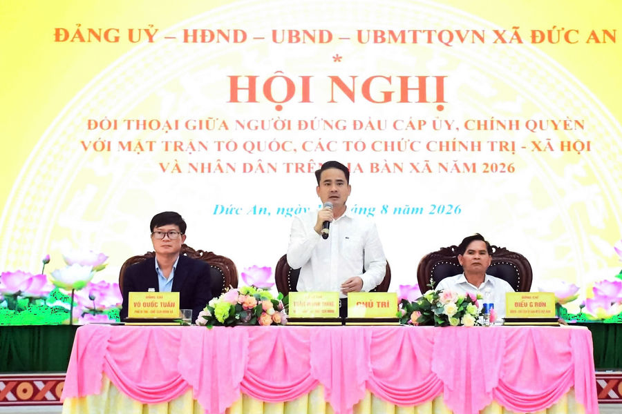 Đức An đối thoại, lắng nghe những vấn đề người dân quan tâm