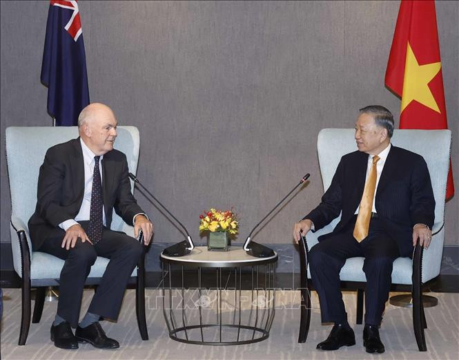 Tổng Bí thư, Chủ tịch nước Tô Lâm tiếp Quyền Chủ tịch Hội Hữu nghị New Zealand - Việt Nam