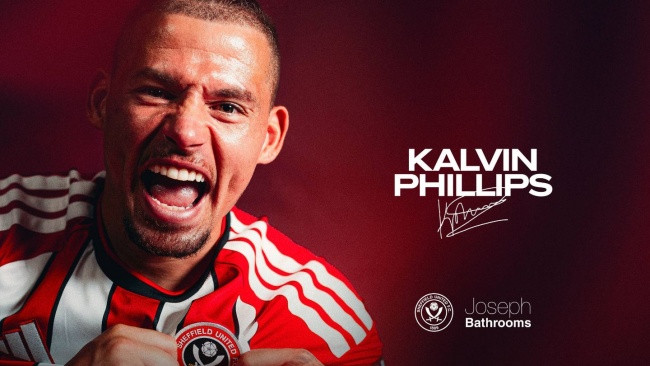 Kalvin Phillips chia tay Man City để tái hợp Sheffield United theo bản hợp đồng cho mượn