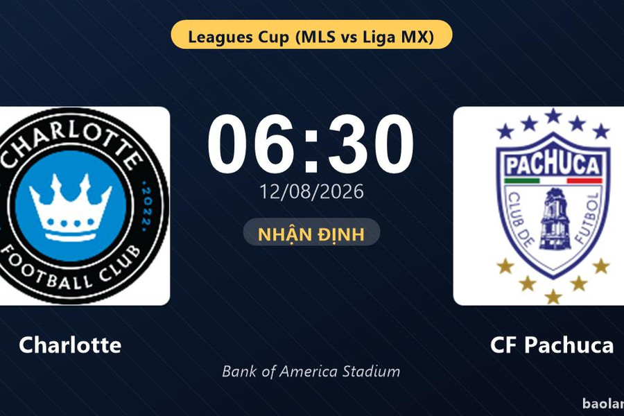Nhận định Charlotte vs CF Pachuca: đội hình dự kiến