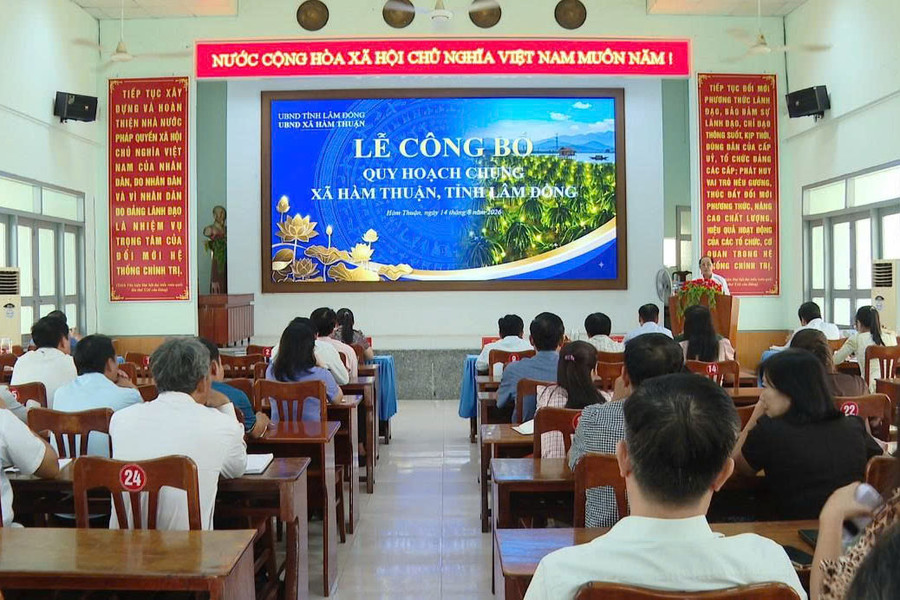 Hàm Thuận công bố quy hoạch định hình không gian phát triển đến năm 2050