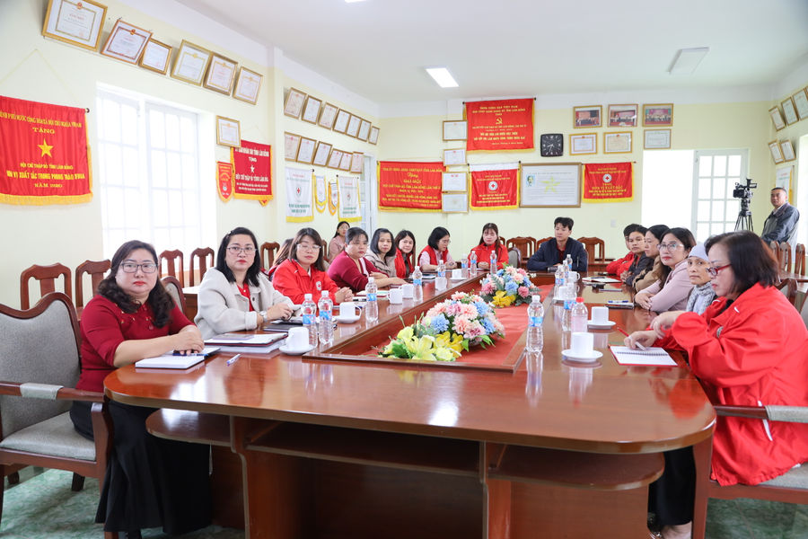 Quán triệt Nghị quyết Đại hội XII Hội Chữ thập đỏ Việt Nam