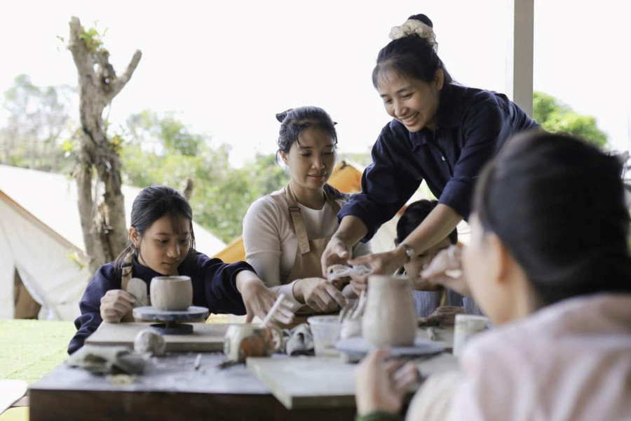 Sự sáng tạo của trẻ qua trải nghiệm làm gốm