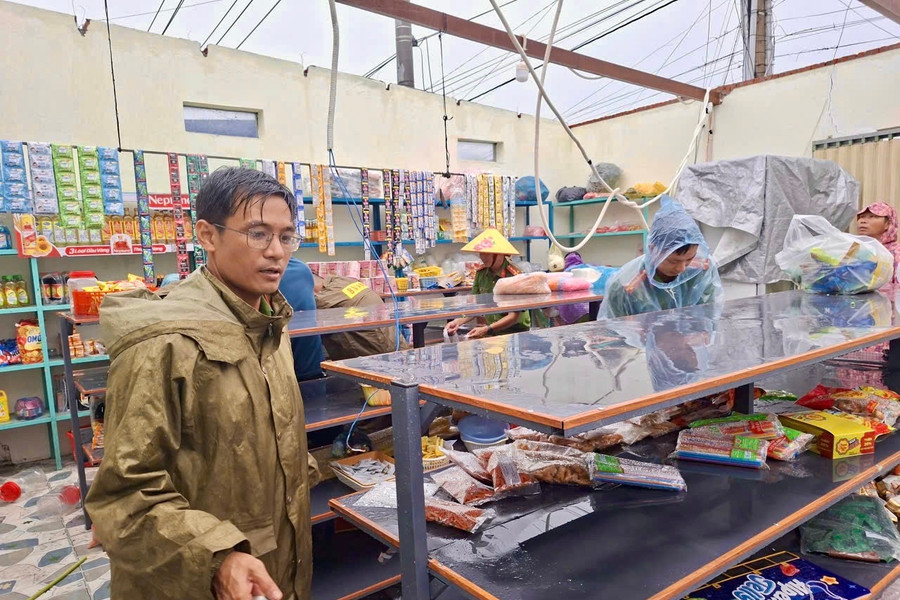 Kịp thời khắc phục hậu quả do mưa lớn, lốc xoáy tại Hàm Thuận Nam