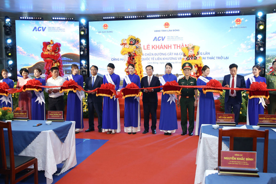 Lam Dong Inaugurates Lien Khuong Airport Runway and Taxiway Rehabilitation Project