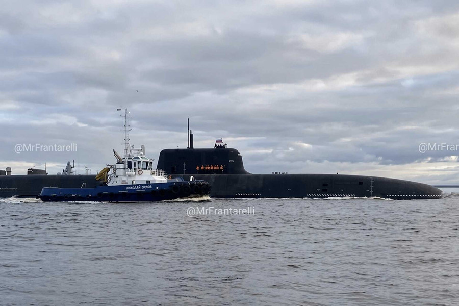 Nga bắt đầu thử nghiệm tàu ngầm Khabarovsk mang 6 siêu ngư lôi Poseidon tại Biển Trắng