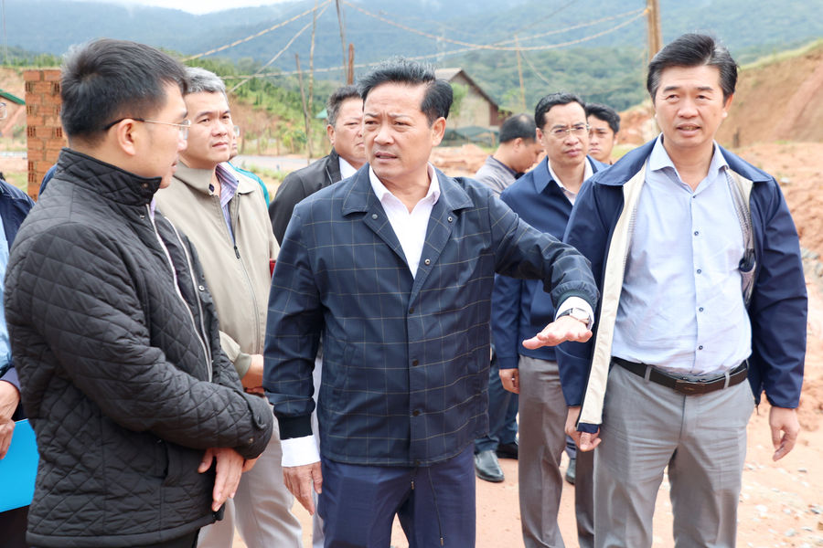 Khẩn trương thực hiện các biện pháp bảo đảm an toàn tại Khu tái định cư Đưng K’Nớ 5